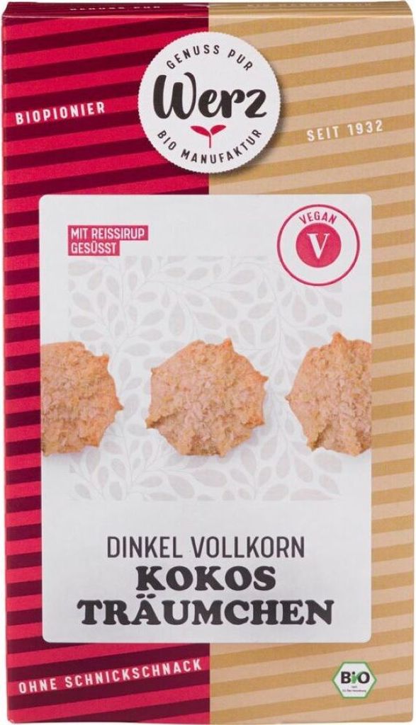 Werz Dinkel Kokos Träumchen 110g
