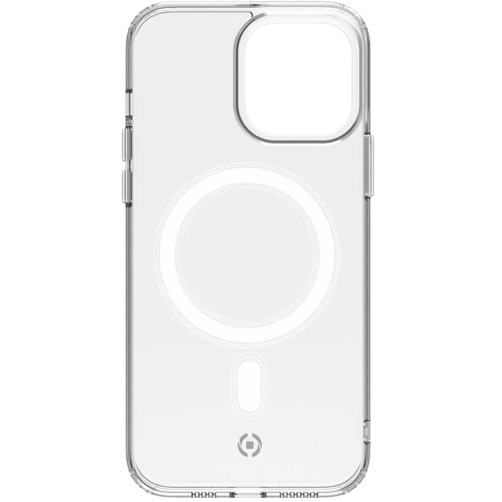 Custodia Celly iPhone 13 Pro GELSKINMAG MagSafe Clear White