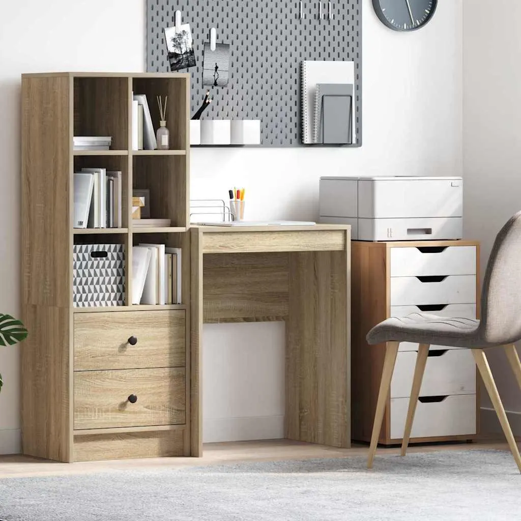 Scrivania Maison Exclusive 60x40 Sonoma | Ideale per Smart Working e Studio