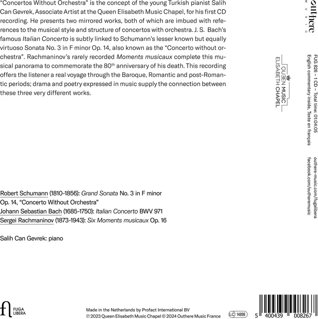 Gevrek, S : Concertos sans orchestre - Un Récital de Piano Rare en Disque - 2