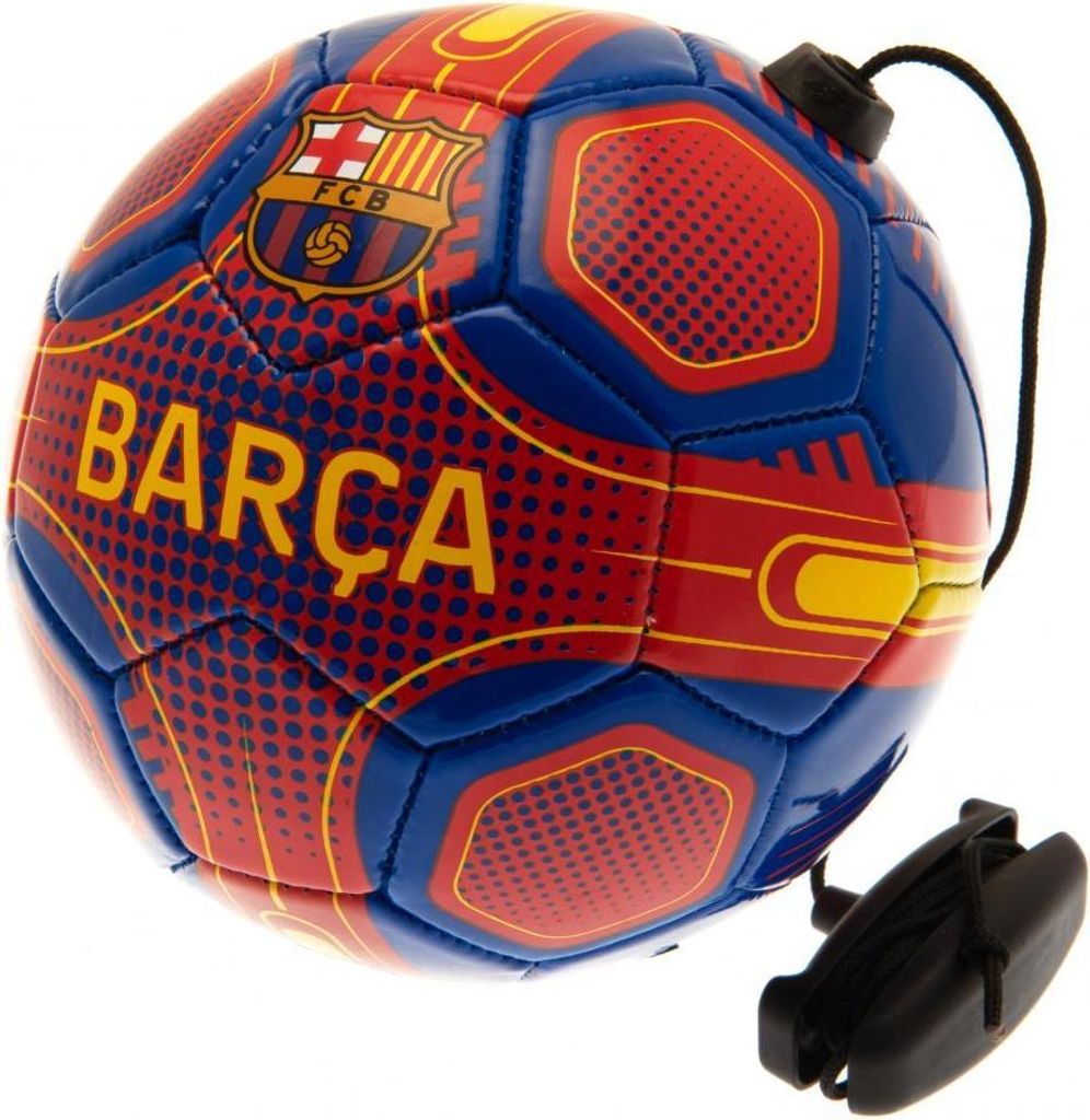Barcelona FC - Trainingsball "Skills" TA8052 (2) (Rot/Marineblau)