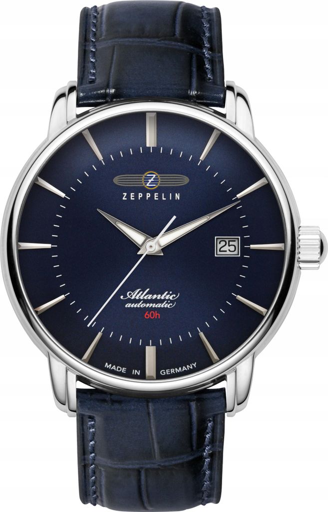 Zeppelin 8460-3 Herrenuhr Automatik Atlantic Dunkelblau Produktbild 