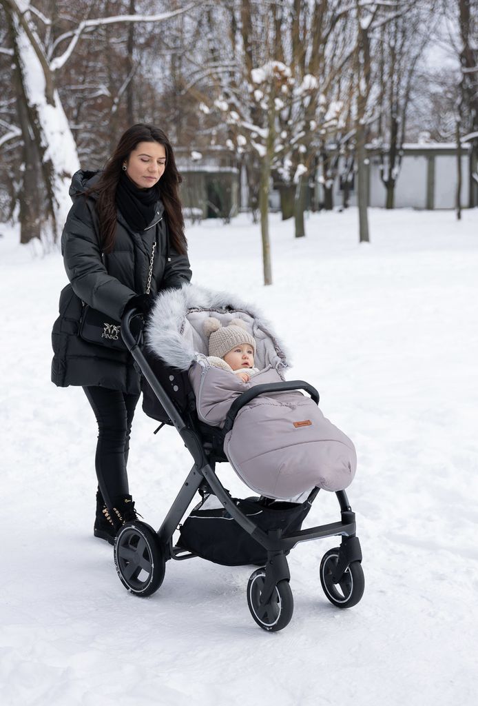 SENSILLO - Fußsack Kinderwagen Winter - Außenstoff Produktbild 10