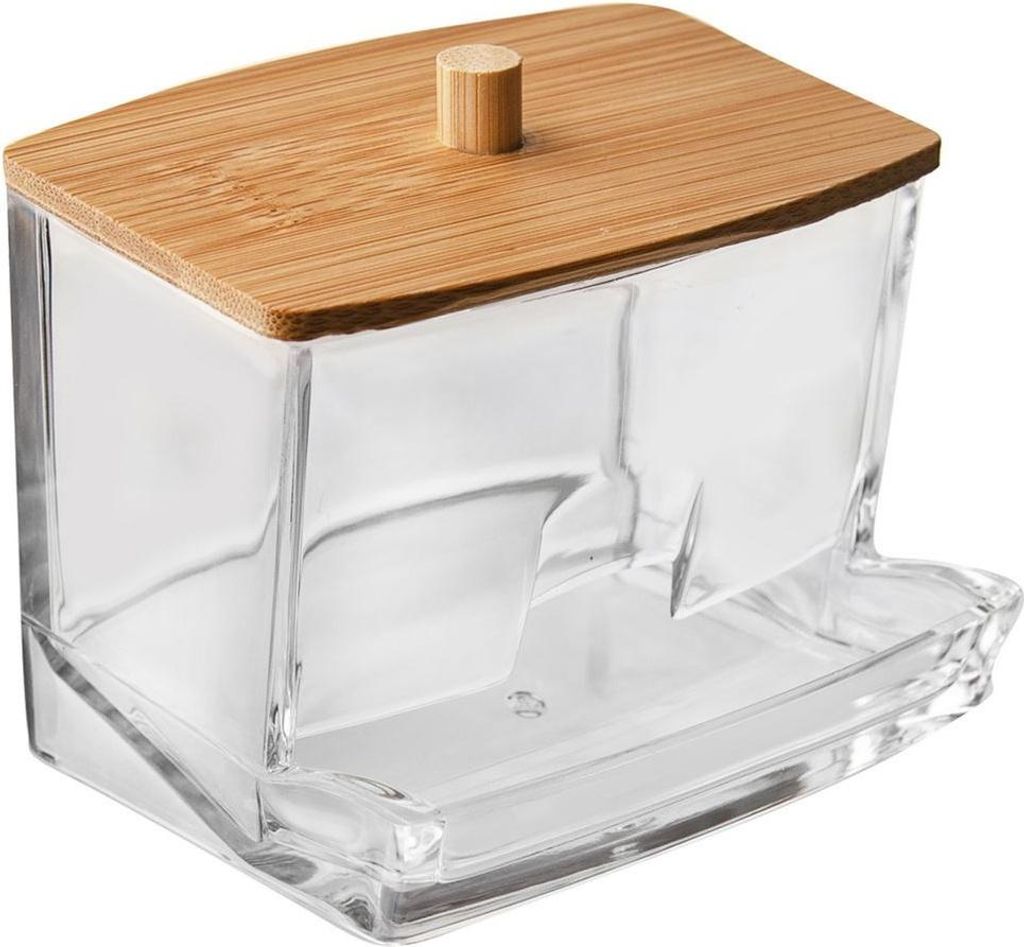 Kosmetikbehälter Box für Ohrstäbchen Hygienischer Organizer