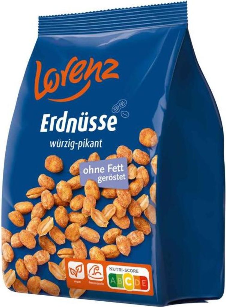 Lorenz Erdnüsse würzig pikant köstlich aromatisch geröstet Produktbild 