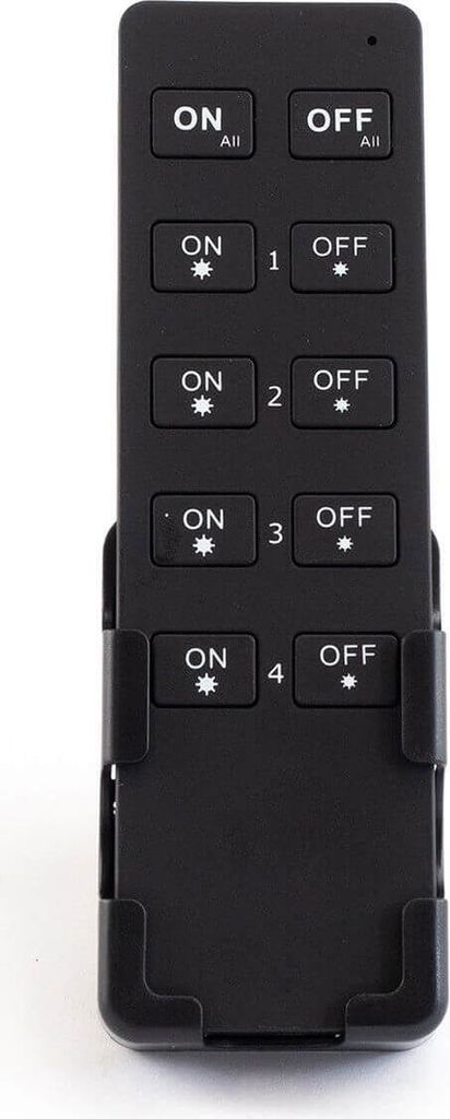 ISOLED Sys-Pro Single Color 4 Zonen Fernbedienung, schwarz