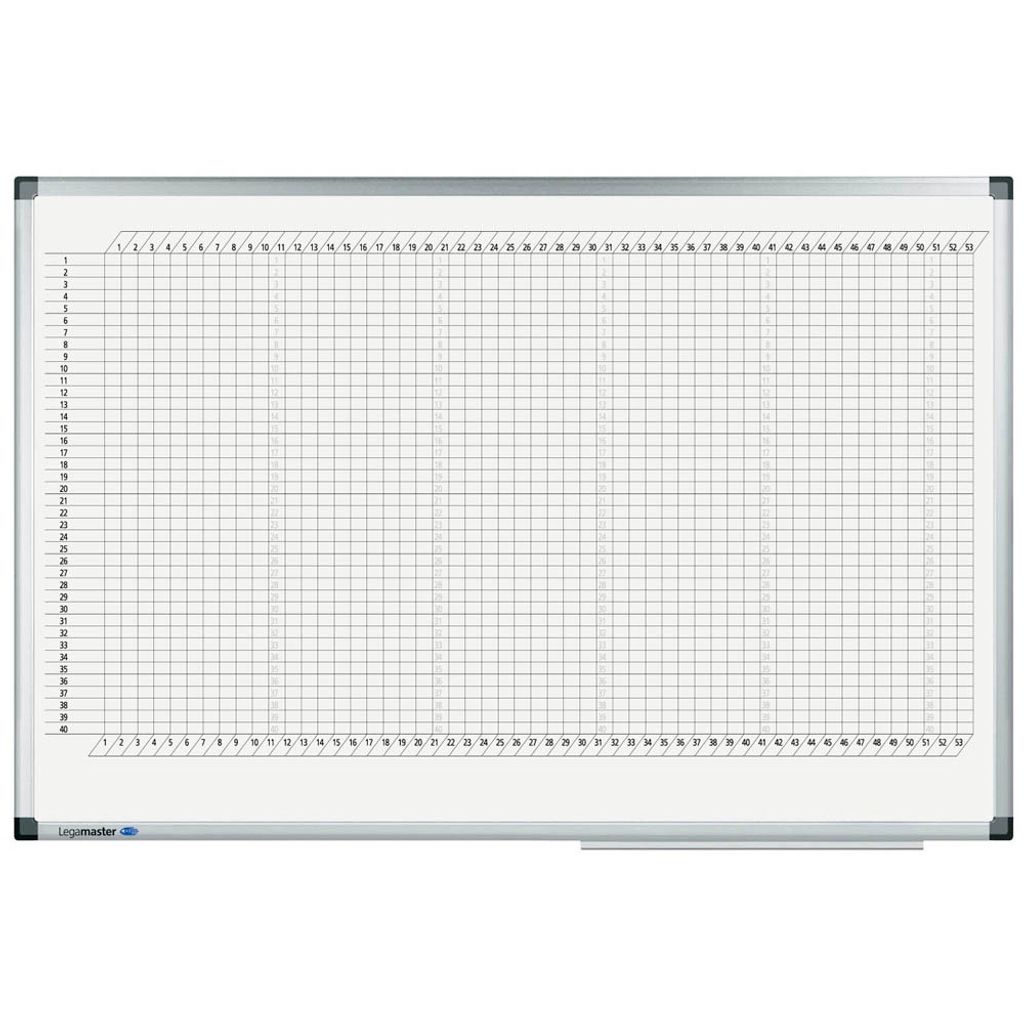 Legamaster PREMIUM Jahresplaner, Wocheneinteilung 90,0 x 60,0 cm