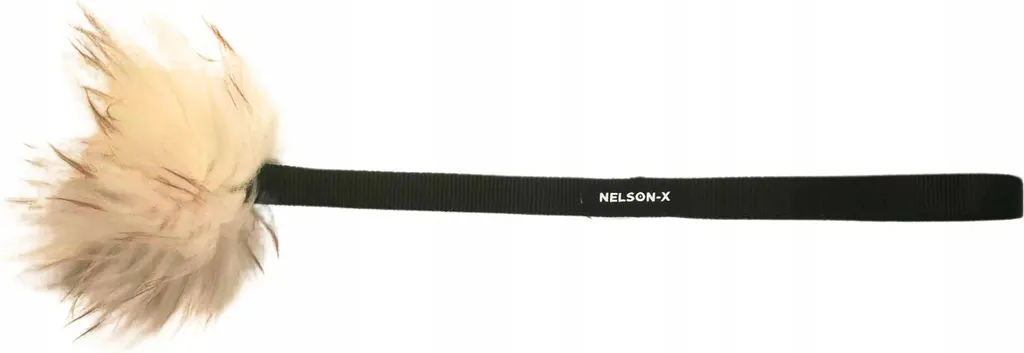 Spazzolino Nelson-X per Cani con Pelo - 5cm Testina Manico Corto 50cm