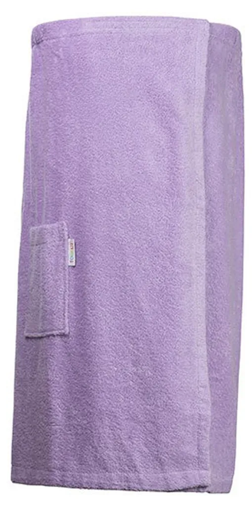 Serviette Kilt de Sauna pour Spa et Hammam - Confort Violet 135 cm