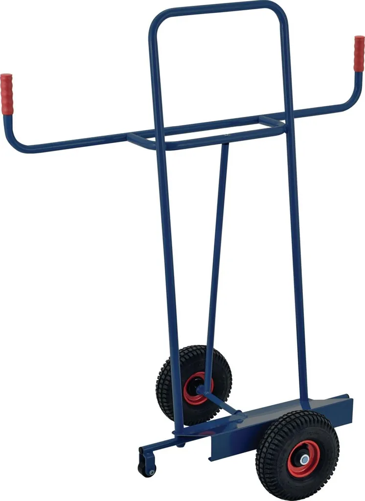 Diable à plateaux RAL 5003 bleu saphir 350 kg pour manutention intensive