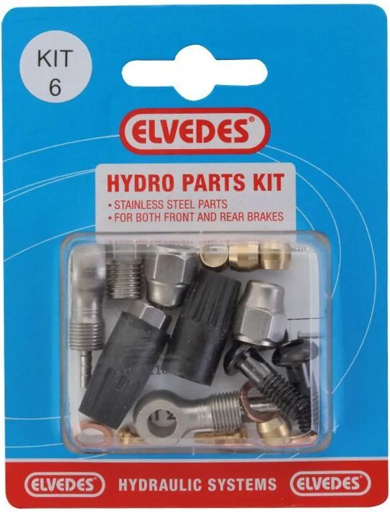 Kit Connessione Idraulica Elvedes M8x1 + Banjo per E-MTB e City Bike