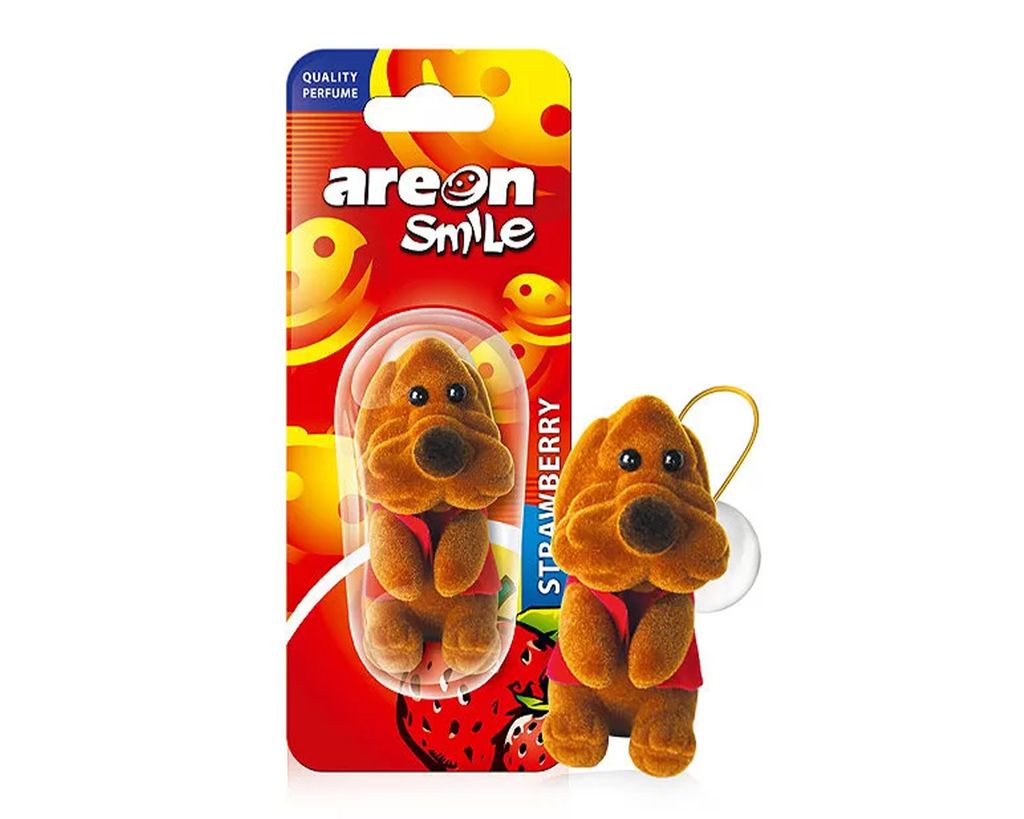 Areon Odwieacz do samochodu Maskotka Strawberry, 1 sztuka Zdjęcie produktu 