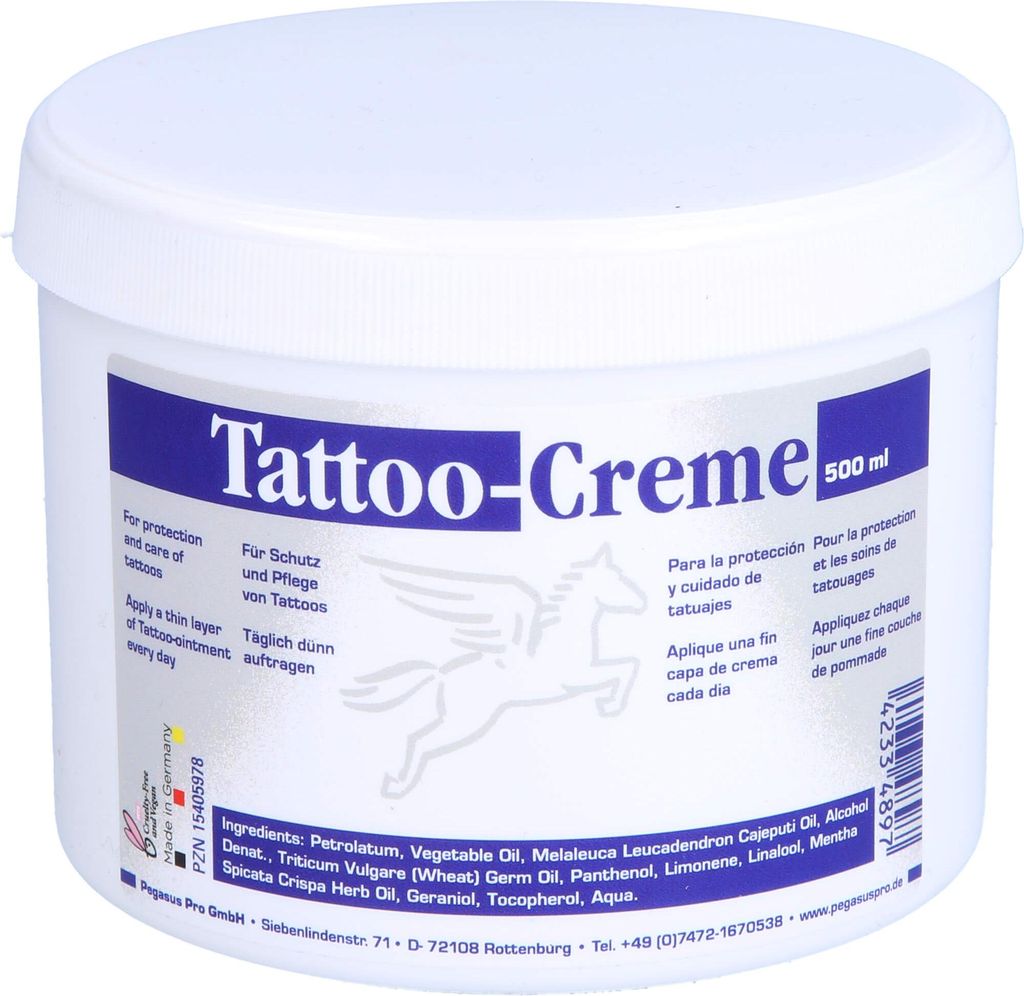 Tattoo Creme Pegasus Pro 500 ml Obrázok produktu 