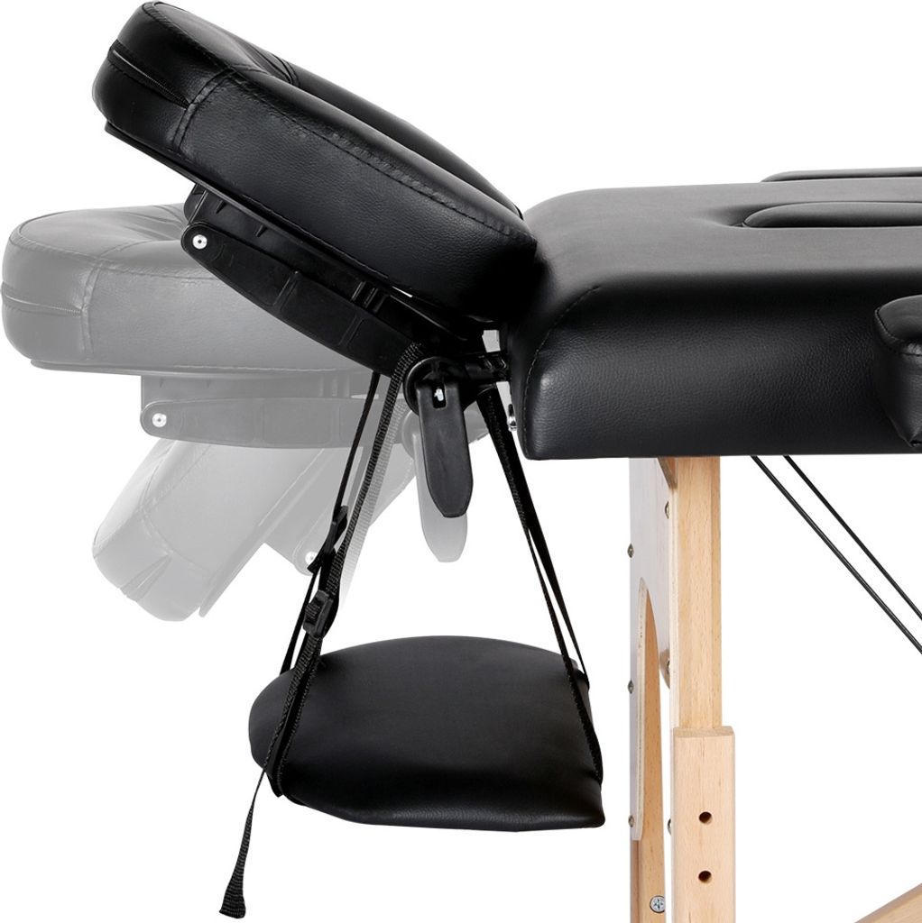 Yaheetech Massageliege Mobile Massagetisch 2 Zonen Produktbild 7