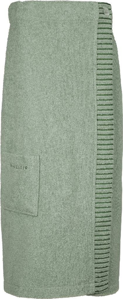 DOROTA Saunakilt Damen - Baumwolle Mit Klettverschluss Made In EU