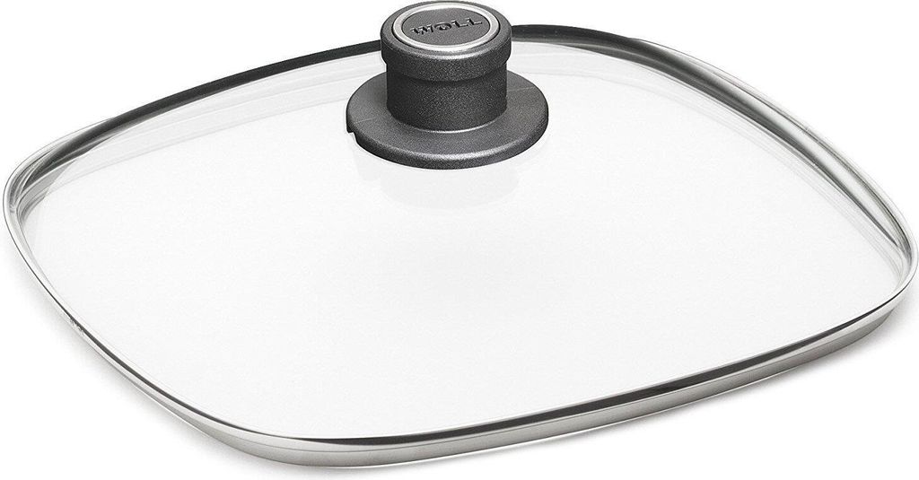 Woll Sicherheitsglasdeckel Glasdeckel, viereckig 24 cm x 24 cm, universal