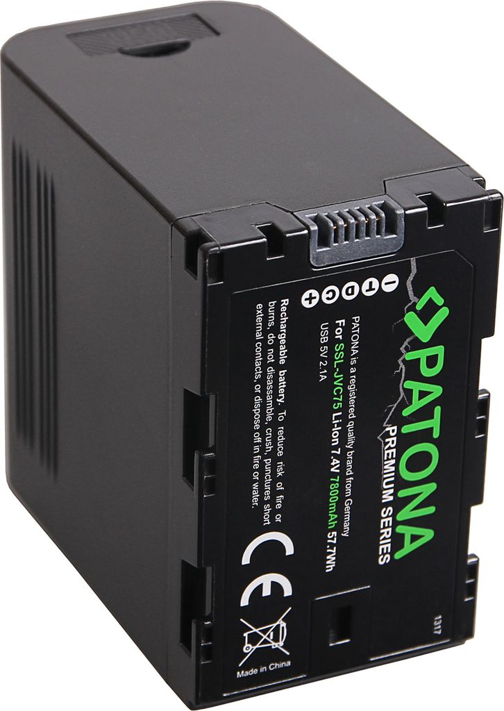 Aku SSL- JVC50/JVC75 7800mAh Li-Ion Premium Obrázek produktu 