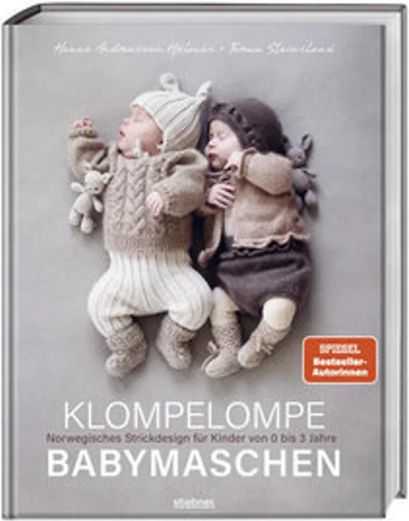 Livre de tricot Klompelompe : Mailles pour bébés de 0 à 36 mois en laine