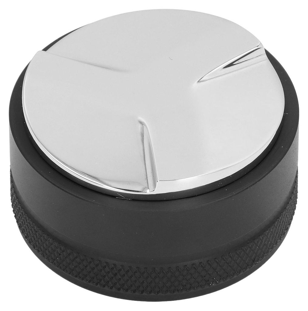 Kaffeeverteiler, verstellbar, tragbar, rostbeständig, schwarze Paddel-Pulverpresse, 51 mm