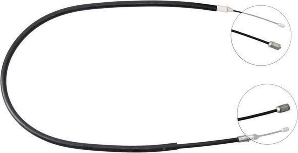 Seilzug Feststellbremse 1.380 mm Scheibenbremse A.B.S. für RENAULT CLIO