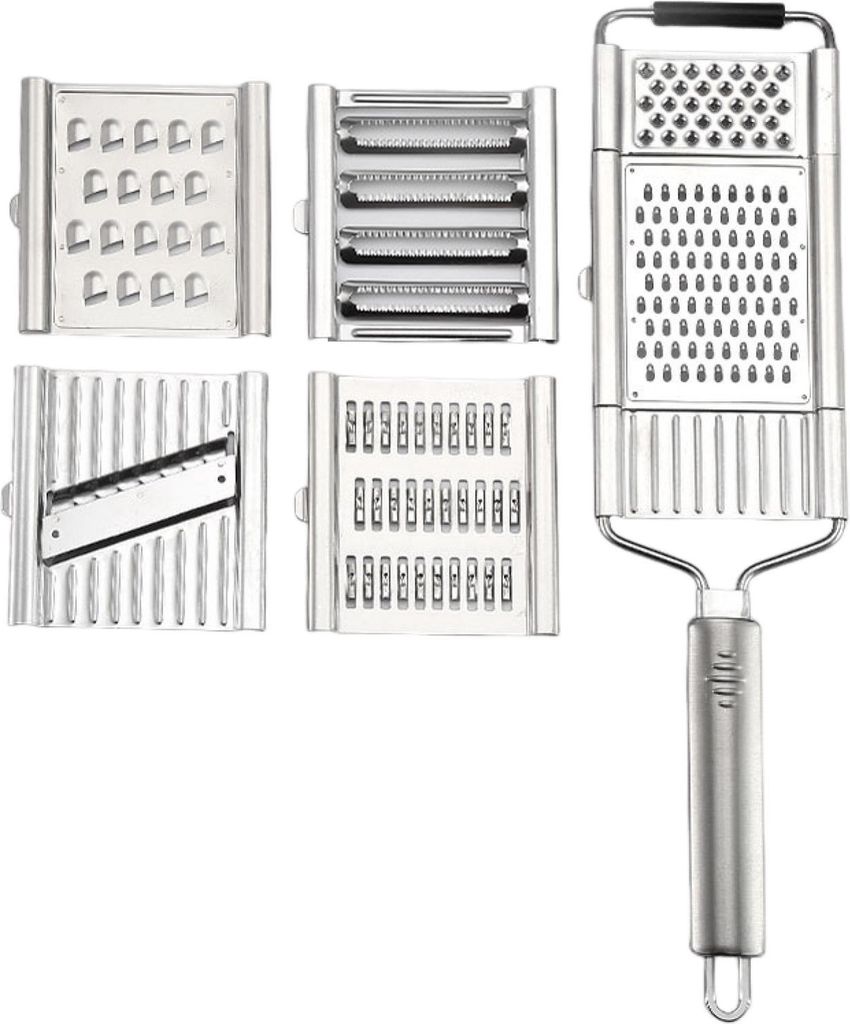 Gemüseschneider, Edelstahl-Lebensmittelschneider, abnehmbare Klinge, Küchenschneider, Gemüseschneider für Salate, Käse, Obst