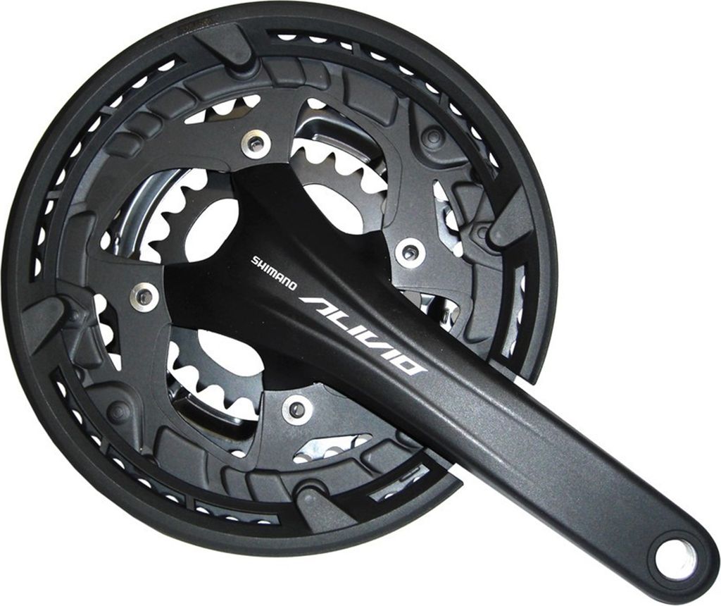Shimano Alivio FC-T4060 44-32-22z schwarz Abdeckung 175mm Produktbild 