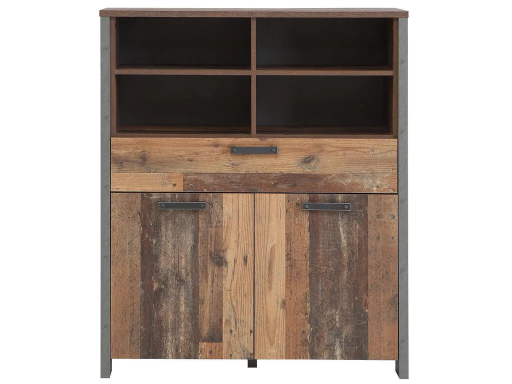Optimisez votre Rangement avec le Highboard Celon Vintage 106x127 cm - 4