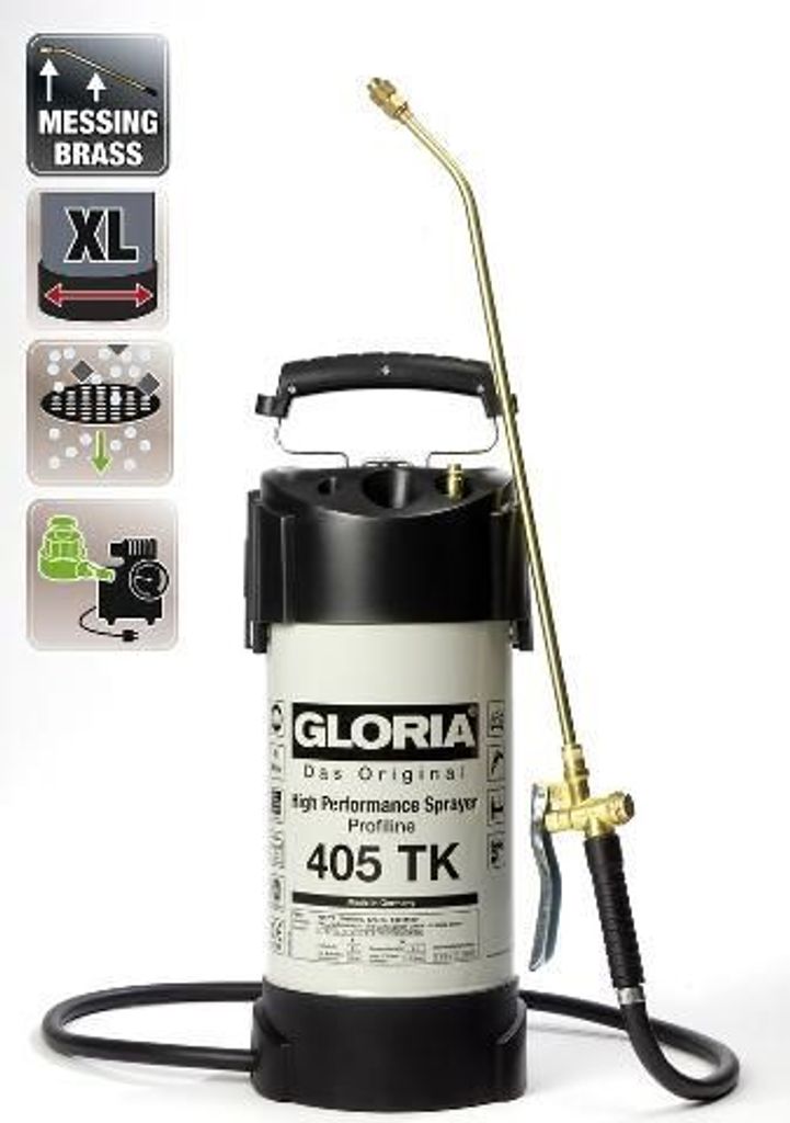 Gloria Haus und Garten 000407.2400 405 TK Profiline Pump pressure sprayer 5 l