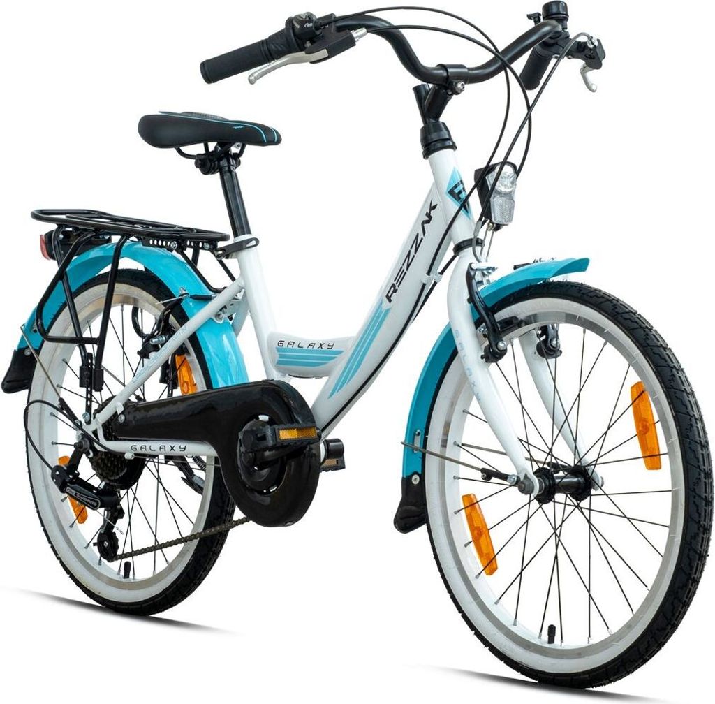 20 Zoll Kinderfahrrad Mädchenfahrrad 7 Gang Shimano RH 31cm Produktbild 
