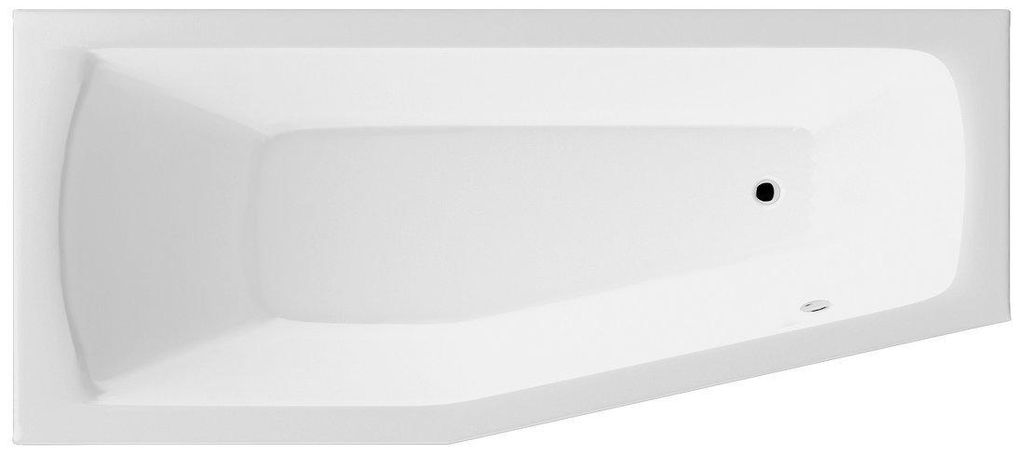 OPAVA Badewanne 160x70x44cm, links, weiß Produktbild 