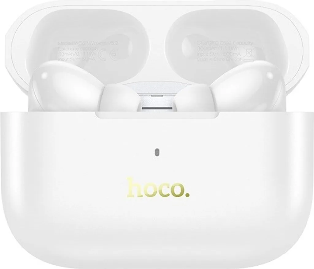 Évitez les Câbles Emmêlés avec les Écouteurs Hoco EW56 Plus Bluetooth Blanc