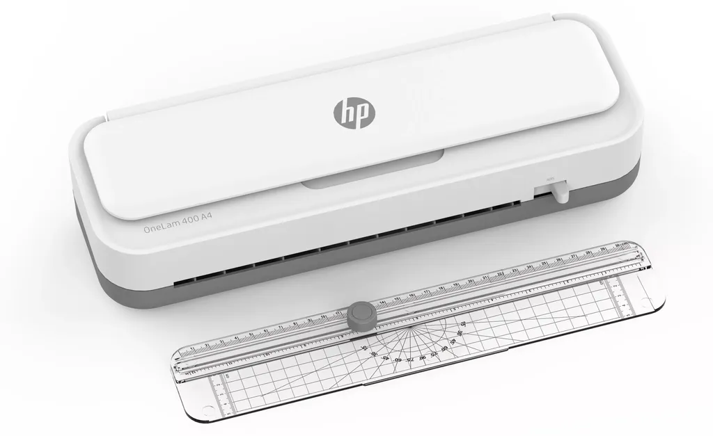 Machine à Plastifier A4 HP OneLam 400 Set avec Coupe-papier Intégré - 21