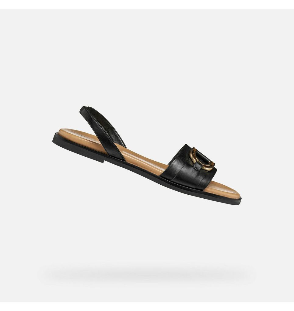 Geox Schwarze Damensandalen Naileen 36,5