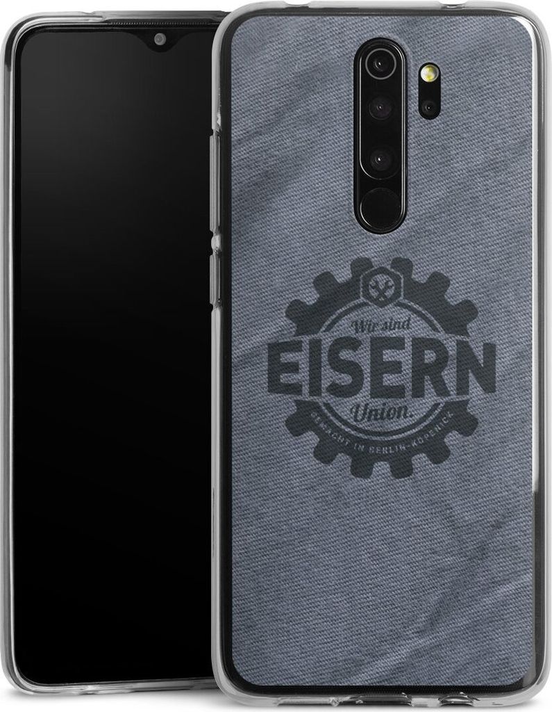 DeinDesign Handyhülle für Xiaomi Redmi Note 8 Pro Silikon Hülle Case Smartphone Schutzhülle 1. FC Union Berlin FCU Offizielles Lizenzprodukt