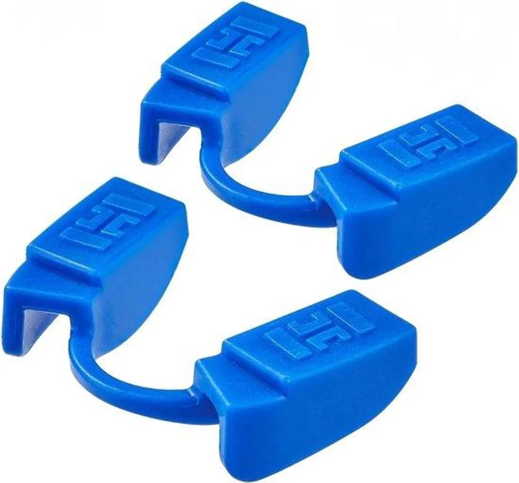 Masque de sport respirant bleu pour musculation et fitness - Pack de 2
