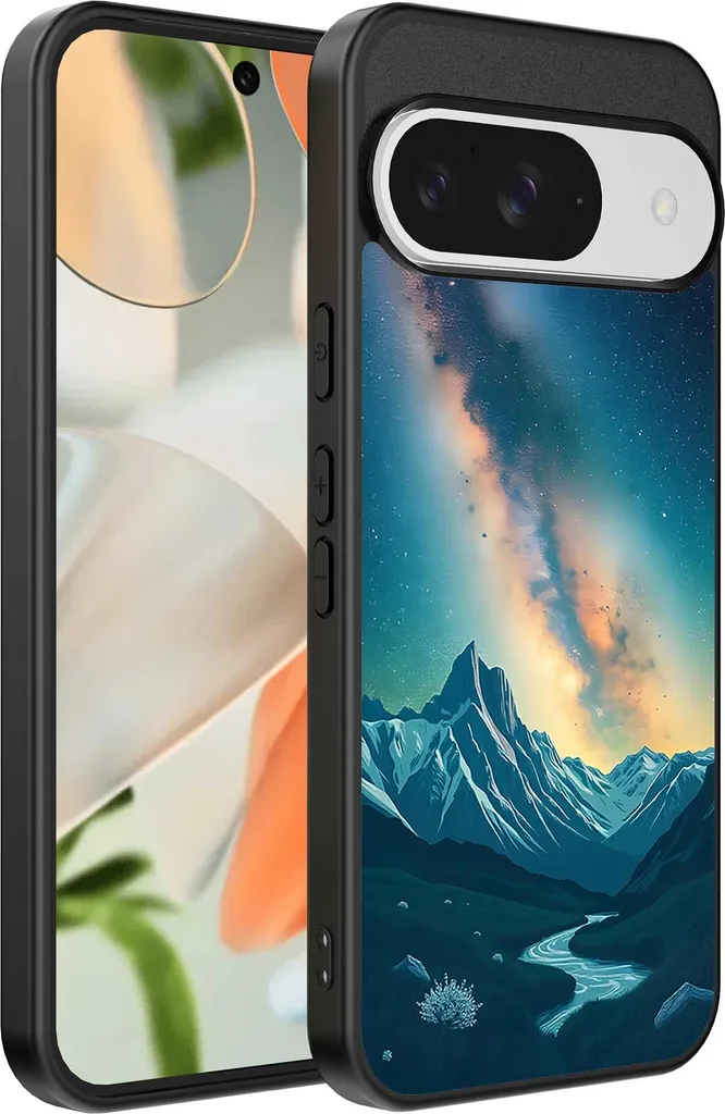 Cover Google Pixel 9 Cielo Stellato - Protezione TPU Design Spaziale