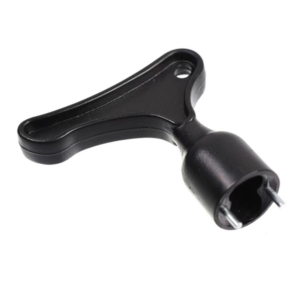 Golf-Nagelschlüssel, Aufhängeloch, ergonomisches Design, tragbarer Handgriff, 2 Stifte, Golfschuh-Nagelentferner für den Außenbereich