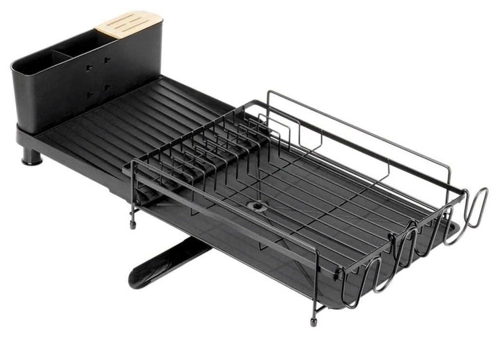 Solution de Séchage Vaisselle 70 cm - Égouttoir Modulable Gain de Place - 4