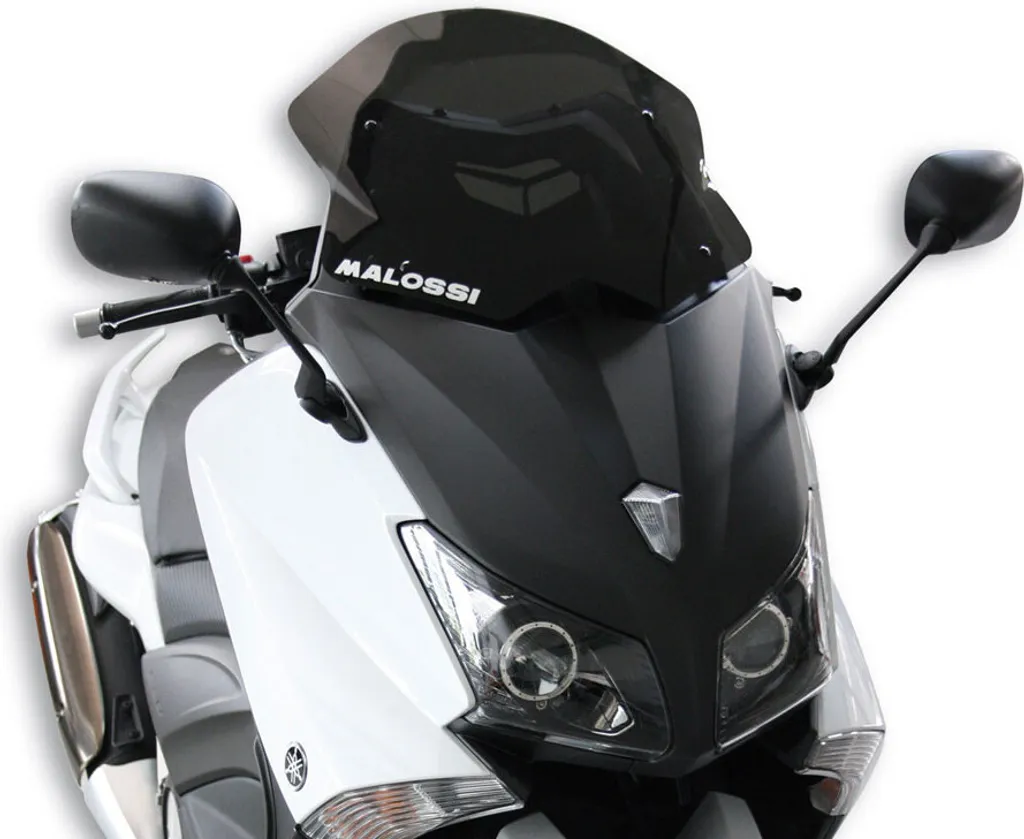 Malossi Sport Screen Pare-brise teinté foncé 44,5x43 cm pour Scooter