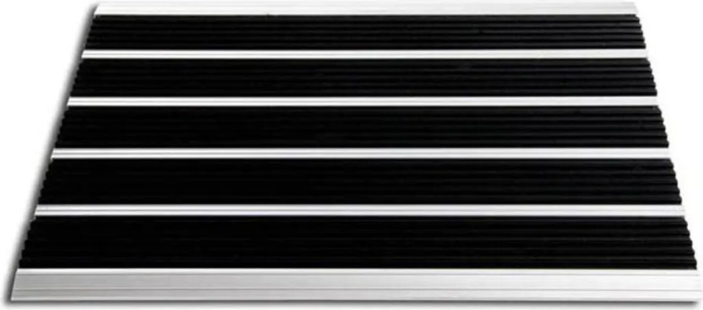 Tapis à lattes double en caoutchouc 60x90 cm - Modèle Pro haute densité