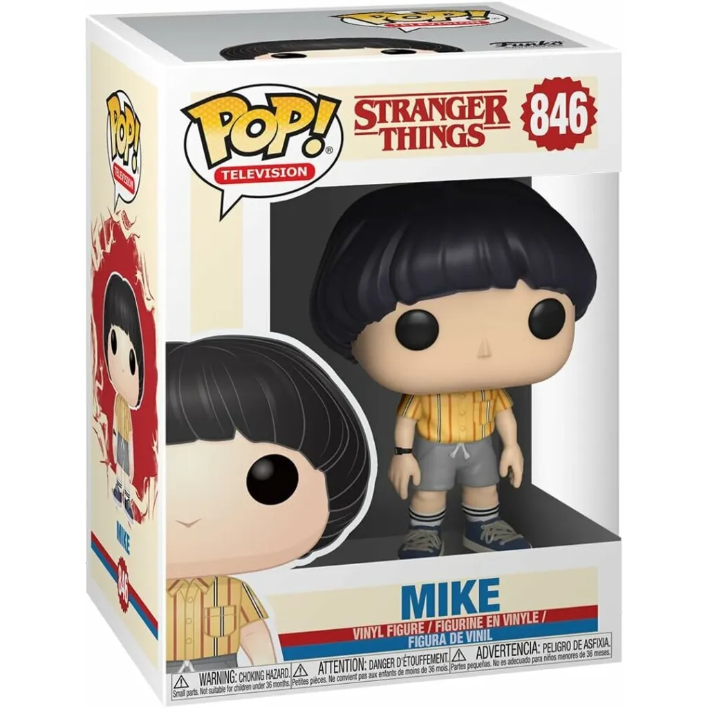 Figurine Mike Stranger Things Funko Pop! Originale - Produit Certifié