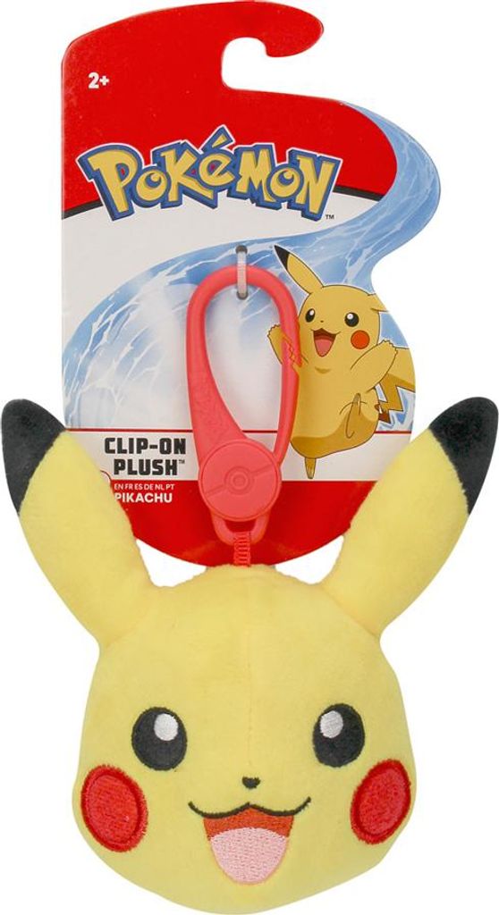 Pokemon Clip-On Plüsch Pikachu