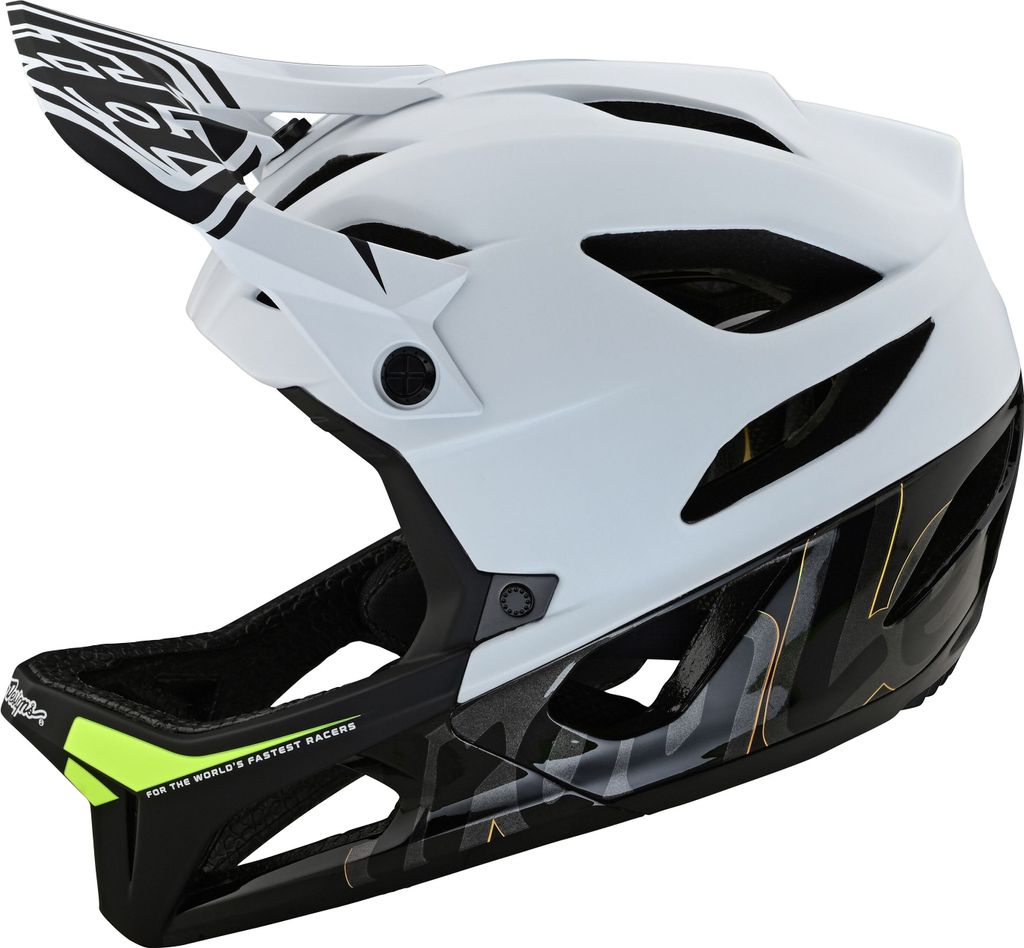 Troy Lee Designs Stage MIPS Helm, Farbe:signature white, Größe:XS/S (54-56cm)