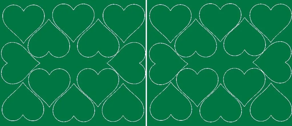 Set 24 Etichette Adesive a Cuore Verde Opaco - 7cm Design Elegante