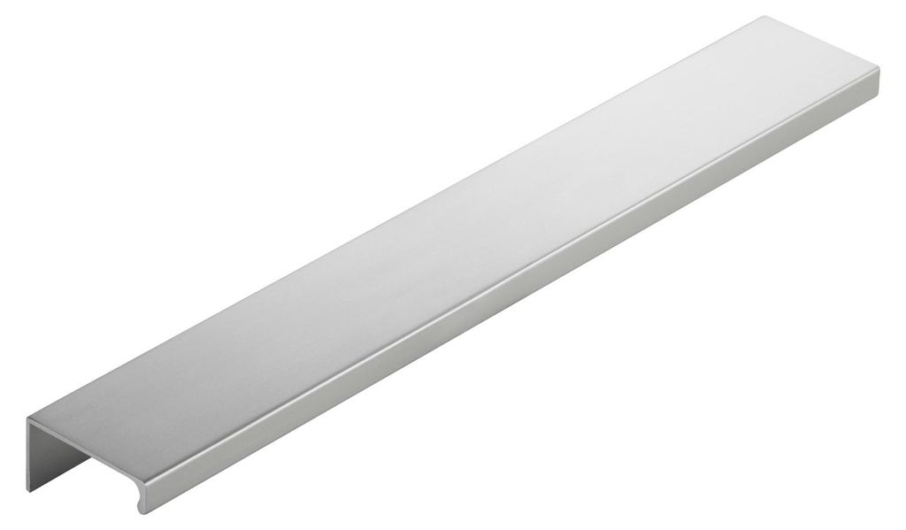 SOTECH Griffleiste SW120 Schrankgriff – Grifflänge 230 mm, Chrom matt (10 Stück)