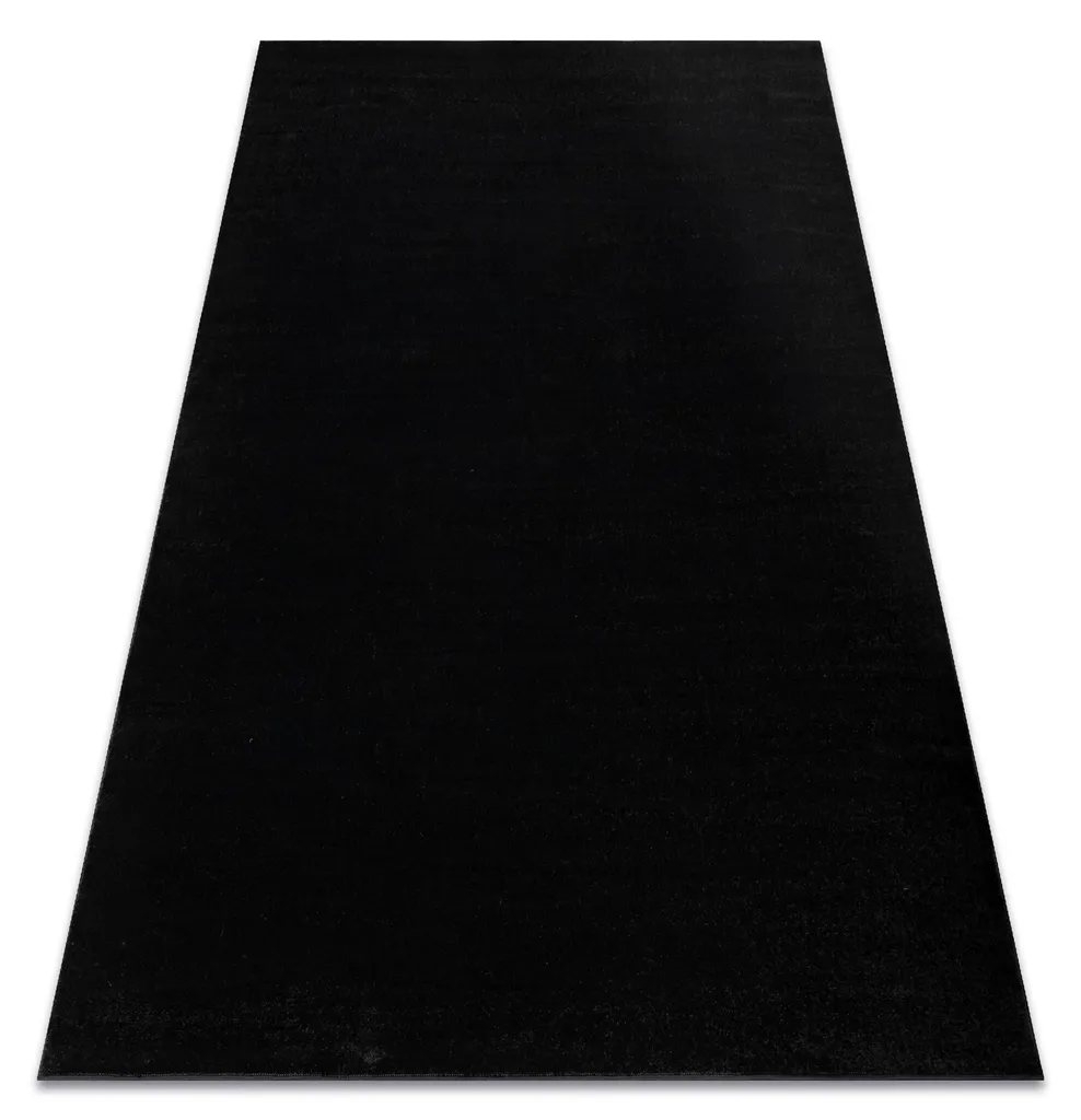 Moquette de Chambre SOFTY Noir 60x100 cm - Descente de Lit Confort