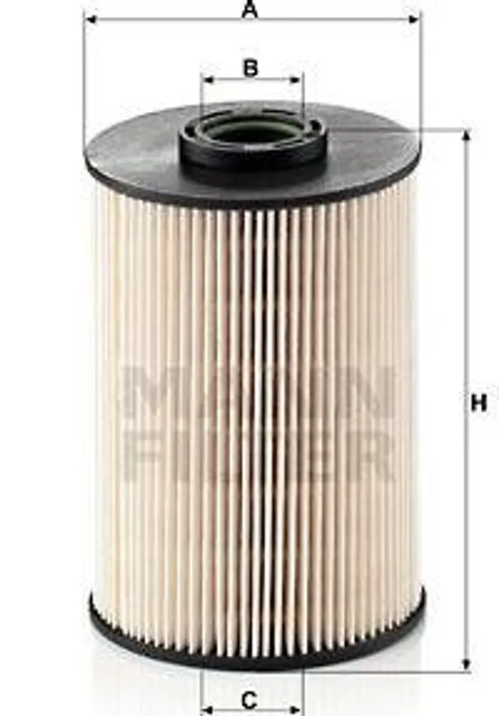 Filtre à carburant MANN-FILTER PU 937 x compatible avec Peugeot et Citroën