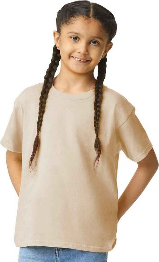 Gildan - T-Shirt Leicht für Kinder PC7486 (152-158) (Sand)