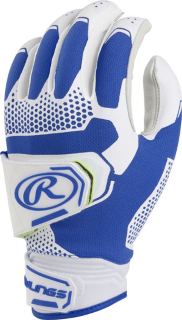 Rawlings FP2PBG Workhorse Pro Fastpitch Softball Women ́s Batting Glove XXL Royal Baseball/Softball Artikel