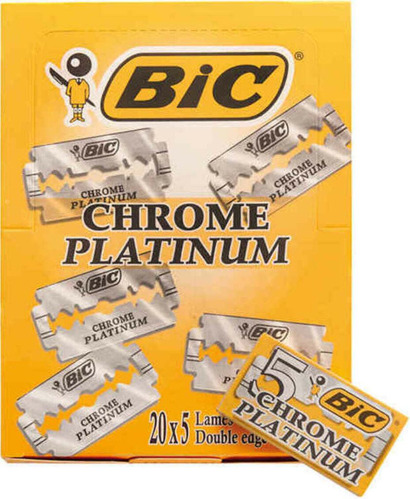 Bic Żyletki Chrome Platinum  1Op-20Sztx5 Obrázok produktu 